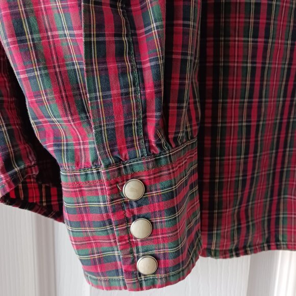 Lucky Brand Sportswear Mens Long Sleeve Dress Shirt Size XL Pearl Snap Western - Picture 6 of 11